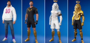اسکین لیونل مسی در Fortnite ؛ با شیر طلایی گل بزنید!